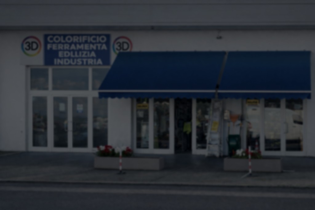 Facciata negozio ferramenta 3d