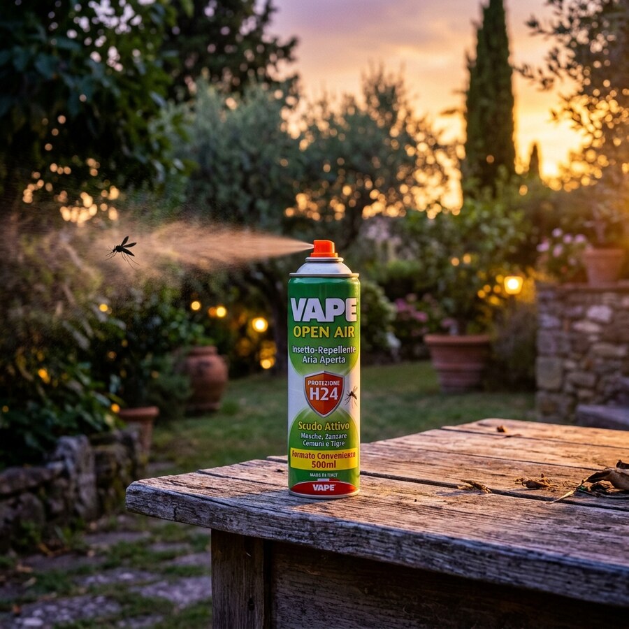 Vape Open Air repellente insetti spazi aperti disponibile a Carrara Avenza